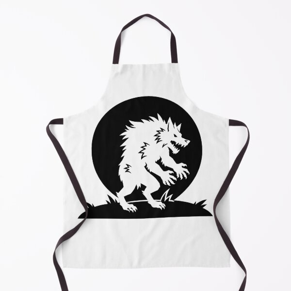 Item preview, Full Moon Werewolf Silhouette Black designed and sold by DredMuunStudios.