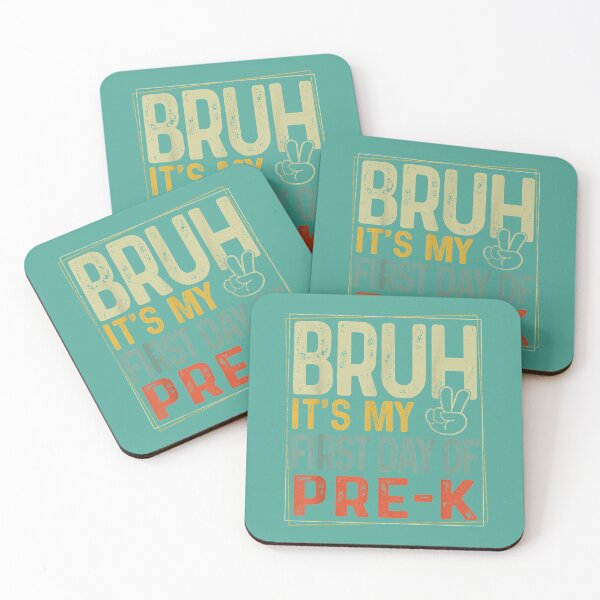 Item preview, Bruh Its My First Day of Pre K PreK Back to School Boys Kids designed and sold by ArleneRowe.