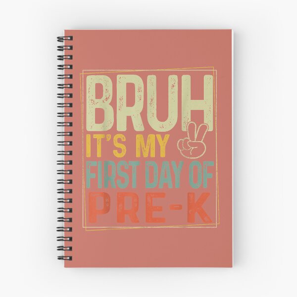 Item preview, Bruh Its My First Day of Pre K PreK Back to School Boys Kids designed and sold by ArleneRowe.