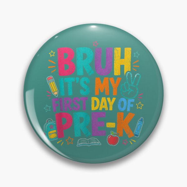 Item preview, Bruh It's My First Day of Pre-k 2026 designed and sold by ArleneRowe.