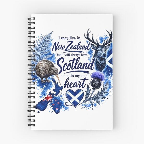 Item preview, I May Live in New Zealand But Scotland Will Always Be in My Heart designed and sold by SMalcolmDesigns.