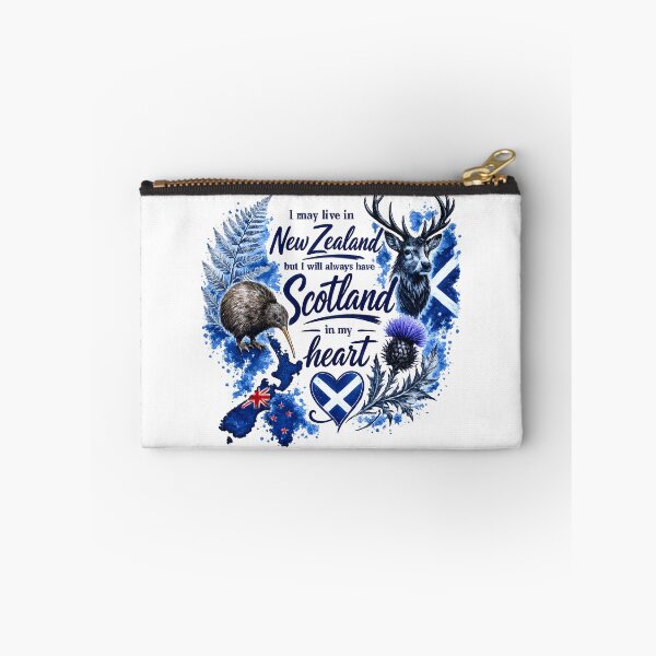 Item preview, I May Live in New Zealand But Scotland Will Always Be in My Heart designed and sold by SMalcolmDesigns.