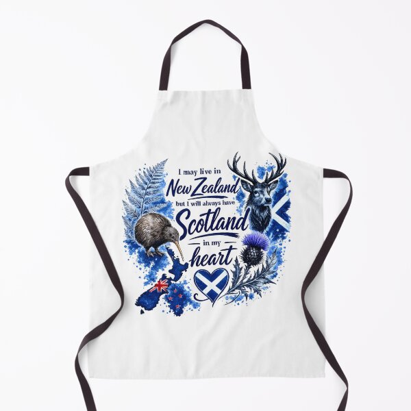 Item preview, I May Live in New Zealand But Scotland Will Always Be in My Heart designed and sold by SMalcolmDesigns.