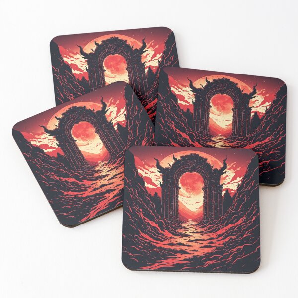 Item preview, Dante Inferno Gates of Hell Graphic designed and sold by WOAWingsofArt.