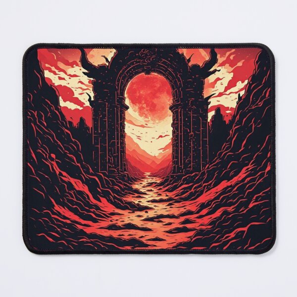 Item preview, Dante Inferno Gates of Hell Graphic designed and sold by WOAWingsofArt.