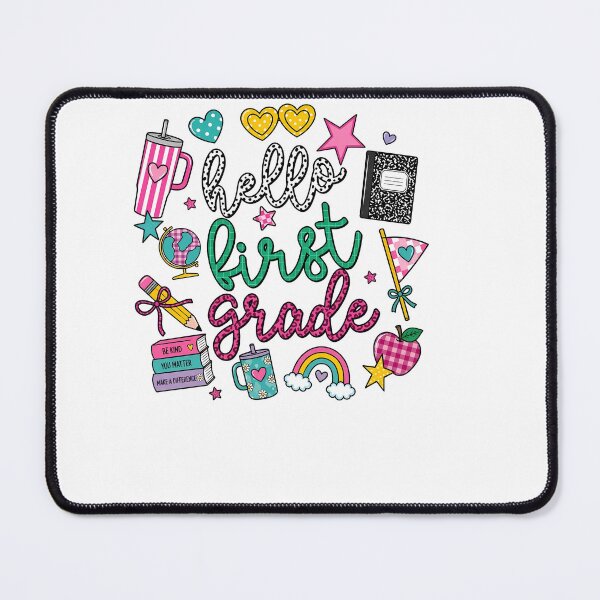 Item preview, 1st Grade Girl Hello First Grade Back To School designed and sold by KroghDs.
