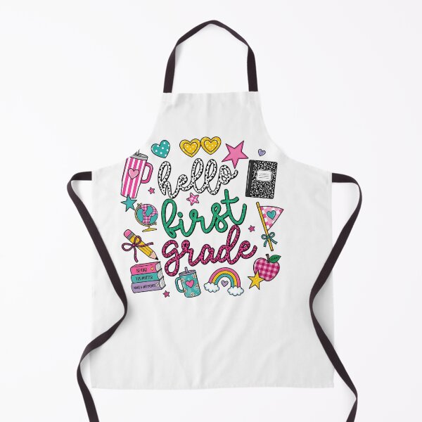 Item preview, 1st Grade Girl Hello First Grade Back To School designed and sold by KroghDs.