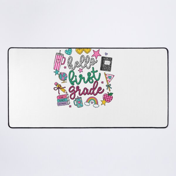 Item preview, 1st Grade Girl Hello First Grade Back To School designed and sold by KroghDs.