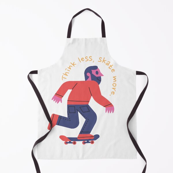 Item preview, Think less, skate more. designed and sold by monkik.