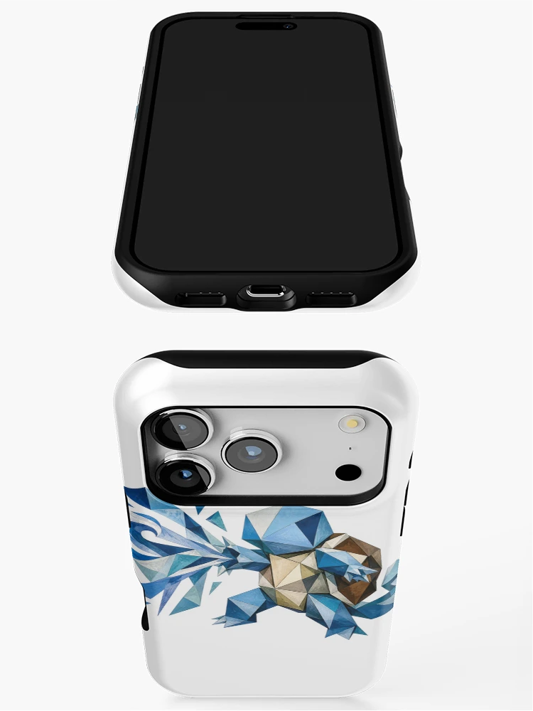 Thumbnail 3 of 4, iPhone Case, Squ Cubism designed and sold by FeelTheDrawing.