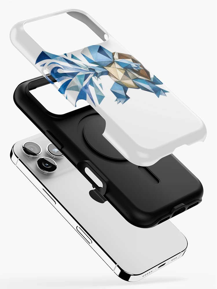 Thumbnail 2 of 4, iPhone Case, Squ Cubism designed and sold by FeelTheDrawing.