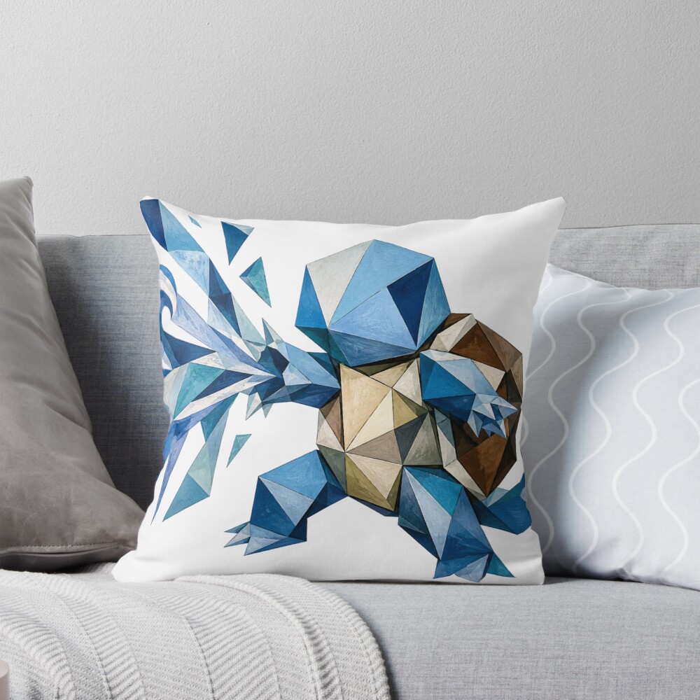 Item preview, Throw Pillow designed and sold by FeelTheDrawing.