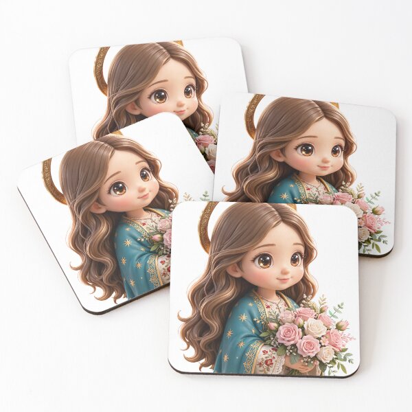 Item preview, Holy Mary With Roses Chibi II designed and sold by NoticasDeFe.