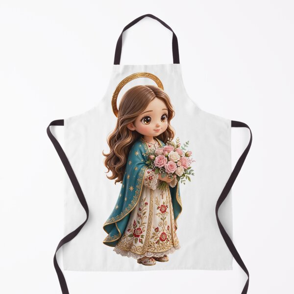 Item preview, Holy Mary With Roses Chibi II designed and sold by NoticasDeFe.