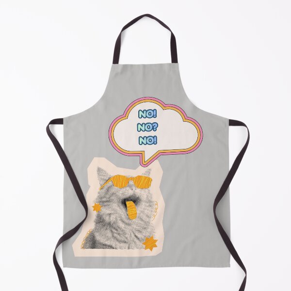 Item preview, Cat No! No? No! Funny Disco Vintage Cat! designed and sold by DSoriaDesign.