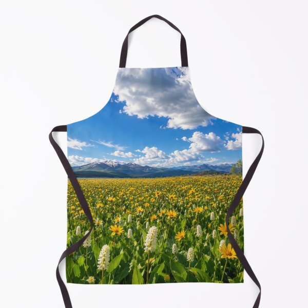 Item preview, Mountain Wildflower Meadow Under Summer Skies designed and sold by Kimberly Palmer.