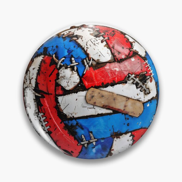 Item preview,  VOLLEYBALL - INEVITABLE / OPTIONAL (WHITE) designed and sold by Pickle Wicked Designs.