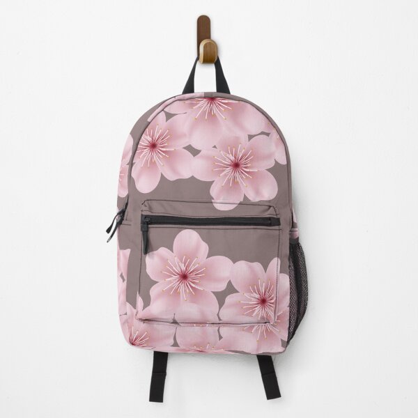 Item preview, Pink Cherry Blossom on Mauve | Vintage Japanese Sakura Floral Pattern designed and sold by ​Jyoti Digital Artist.
