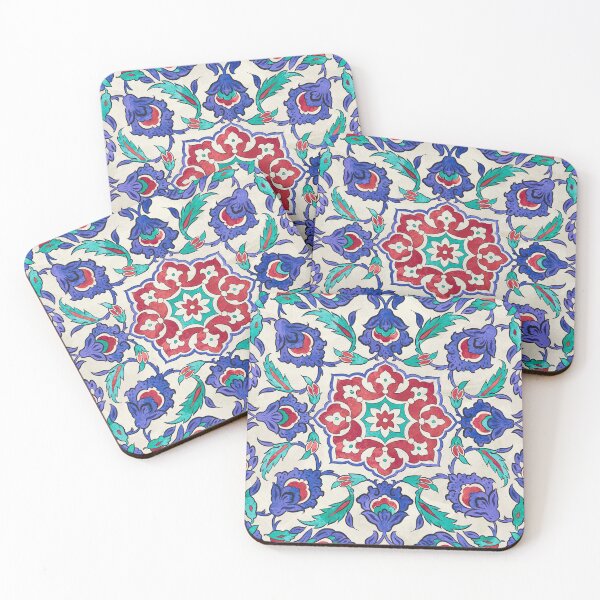 Item preview, Iznik tile designed and sold by Gaia Marfurt.