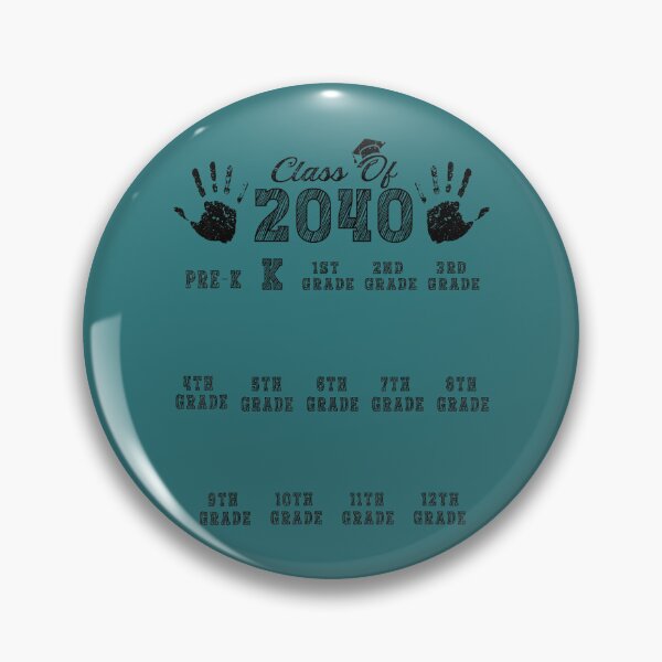 Item preview, Class Of 2040 Grow With Me Handprint Kindergarten Pre-k designed and sold by CriseldaBruning.