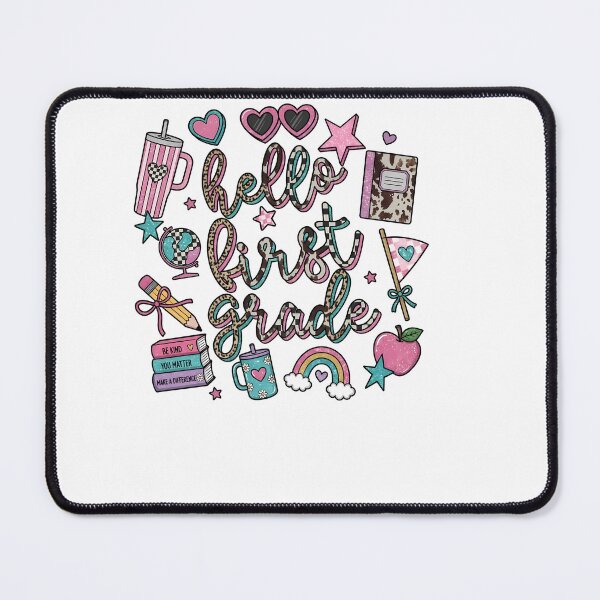 Item preview, Leopard Hello First Grade 1st Grade Teacher Back To School designed and sold by KroghDs.