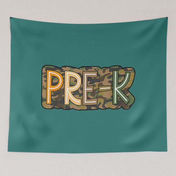 Item preview, Camo Pre-K First Day of Pre K Teacher Student Boy Girl Kids designed and sold by TESTTES.