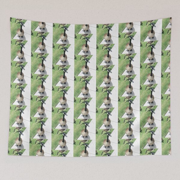 Item preview, Canada Geese Colored Pencil Art Print designed and sold by KaleChub.
