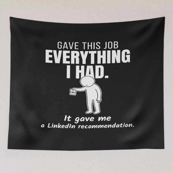 Item preview, I Gave This Job Everything I Had Office Humor Burnout Typography designed and sold by DesignbyAACreations .