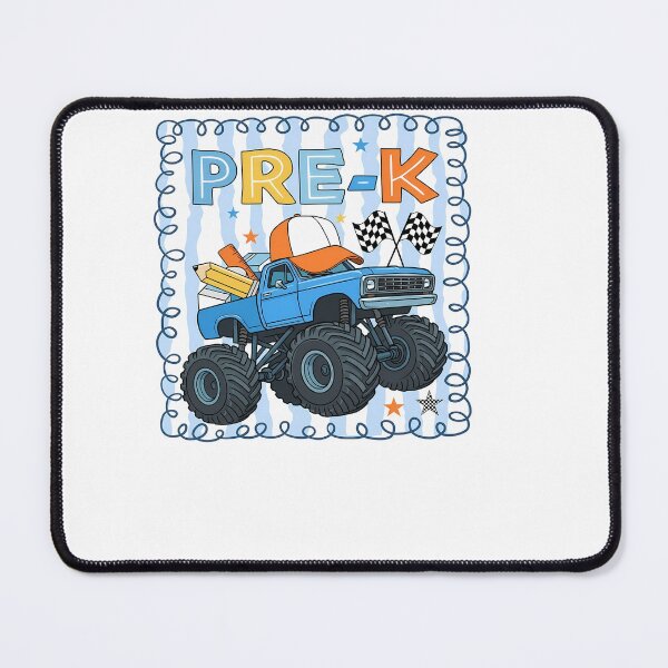 Item preview, Pre K Boys Back To School Monster Truck First Day designed and sold by KroghDs.