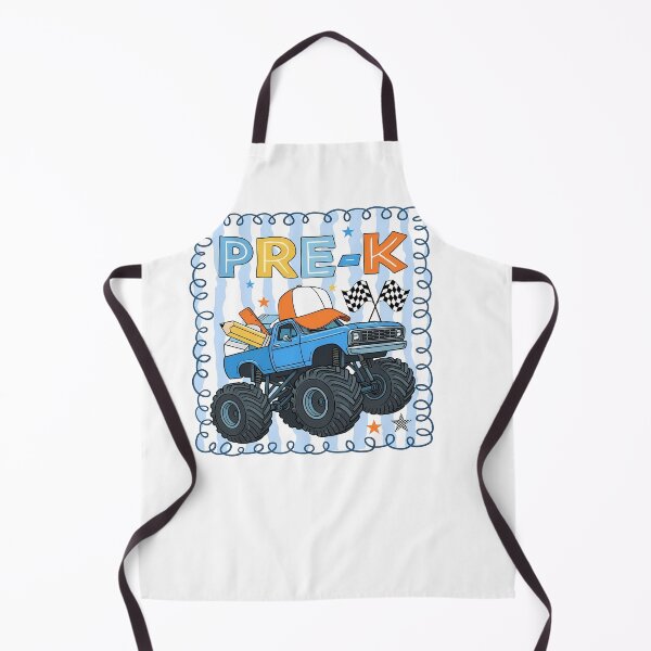 Item preview, Pre K Boys Back To School Monster Truck First Day designed and sold by KroghDs.