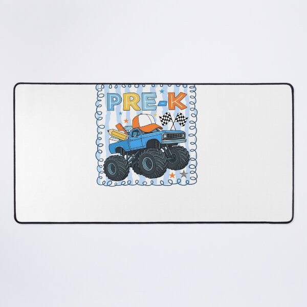 Item preview, Pre K Boys Back To School Monster Truck First Day designed and sold by KroghDs.