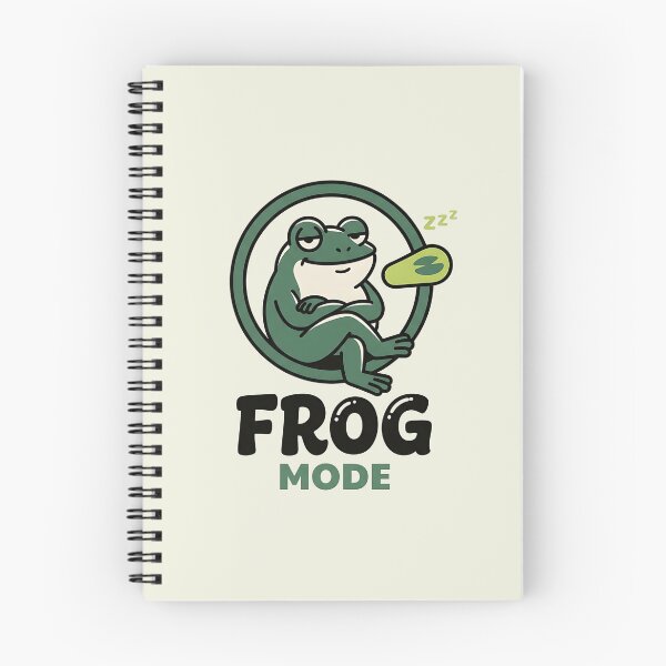 Item preview, Frog Mode Chill Vibes designed and sold by Zazz Lee.