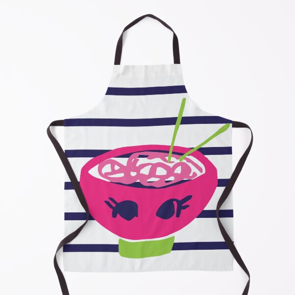 Item preview, Cutie Noodle – Hong Kong Delights Apron designed and sold by Curious Shapes Studio.