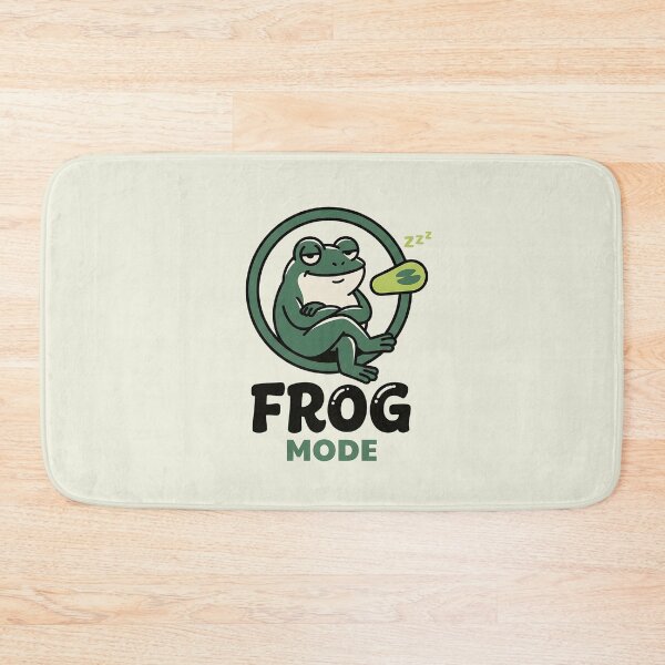 Item preview, Frog Mode Chill Vibes designed and sold by Zazz Lee.