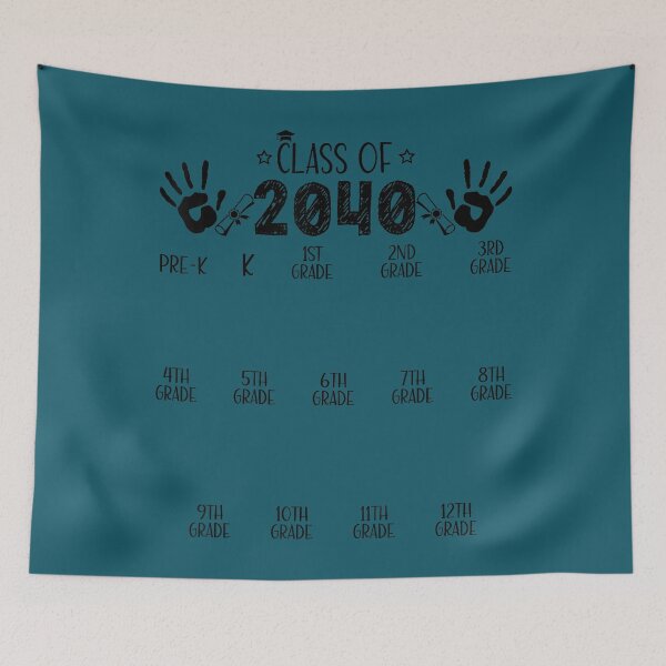 Item preview, Class of 2040 Grow with Me Pre-k to 12th Grade Handprint designed and sold by FrankIsabel.