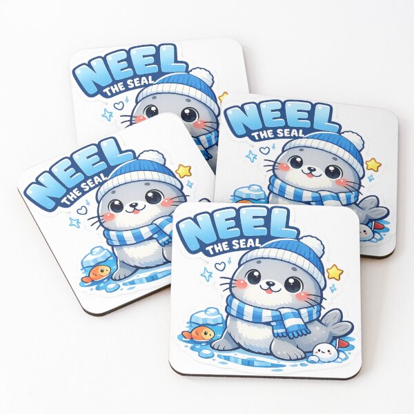 Item preview, Neil the Seal – Cute & Adorable Seal Sticker designed and sold by singhworldcr.