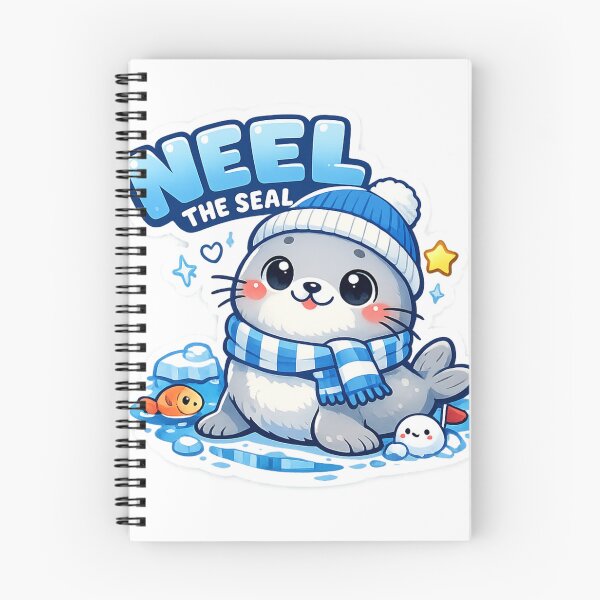 Item preview, Neil the Seal – Cute & Adorable Seal Sticker designed and sold by singhworldcr.