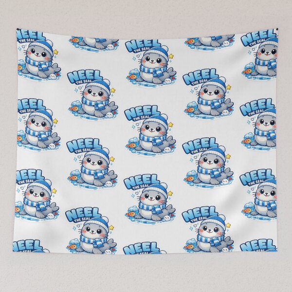 Item preview, Neil the Seal – Cute & Adorable Seal Sticker designed and sold by singhworldcr.