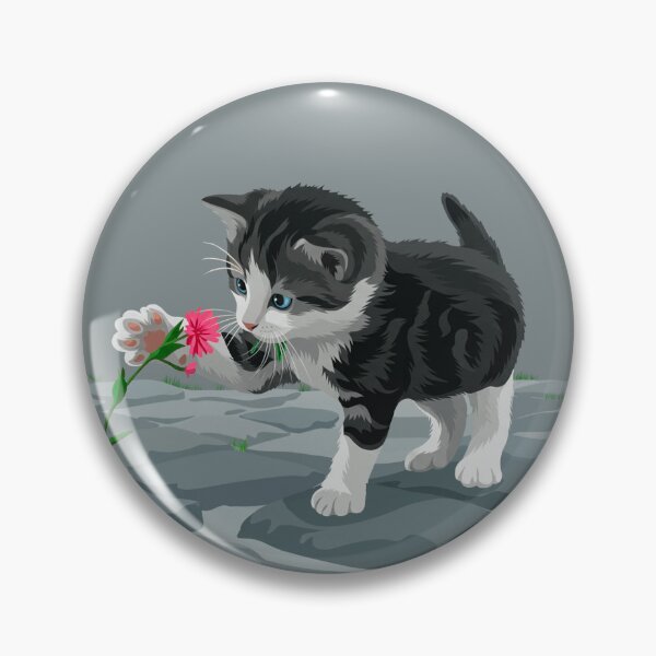 Item preview, Curious Kitten designed and sold by NorthNook.