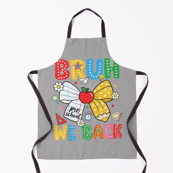 Item preview, Bruh We Back Pre-K Preschool Back to School Bow designed and sold by KathieFaugh.