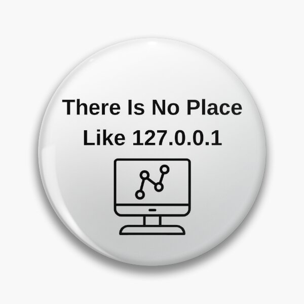 Item preview, There Is No Place Like 127001 Localhost Programmer Home Quote designed and sold by eihabo.
