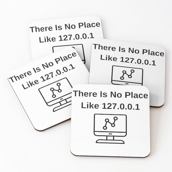 Item preview, There Is No Place Like 127001 Localhost Programmer Home Quote designed and sold by eihabo.
