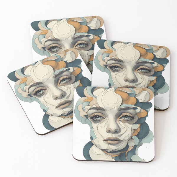 Item preview, abstract girl designed and sold by aliraweb.