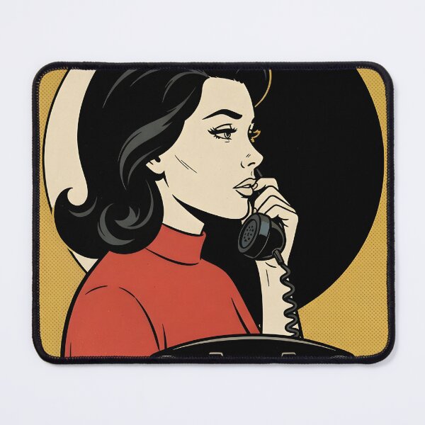 Item preview, Silent Phone Existential Dread Minimalist Poster designed and sold by DuckOddity.