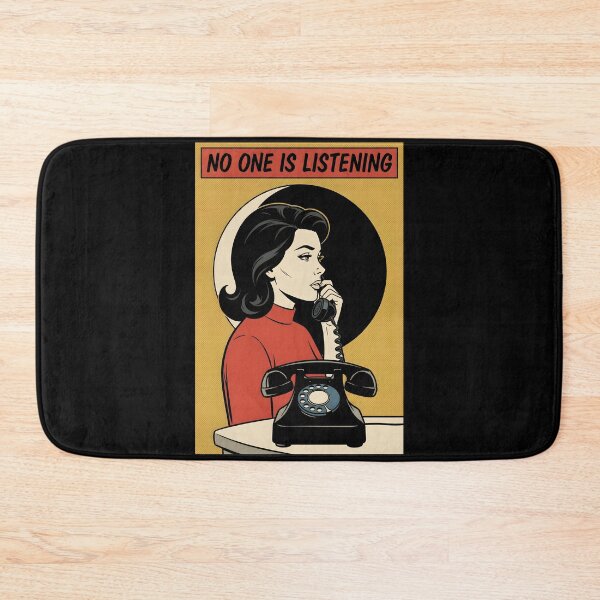 Item preview, Silent Phone Existential Dread Minimalist Poster designed and sold by DuckOddity.