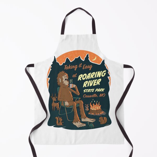 Item preview, Taking It Easy at Roaring River State Park Bigfoot designed and sold by John Morris Illustration.