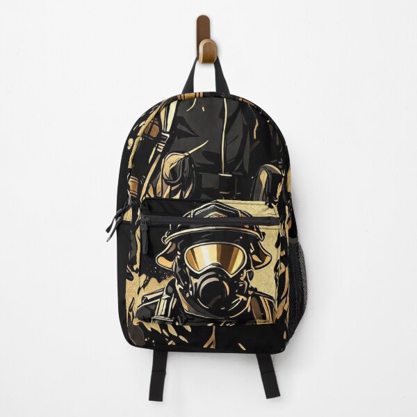 Item preview, Firefighter in Black & Gold |2/ Courage Forged by Fire designed and sold by TitiaDesign.