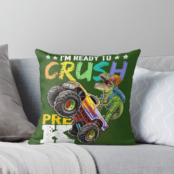Item preview, Crush Pre-K Dinosaur Monster Truck Back to School Boy Gifts designed and sold by TESTTES.