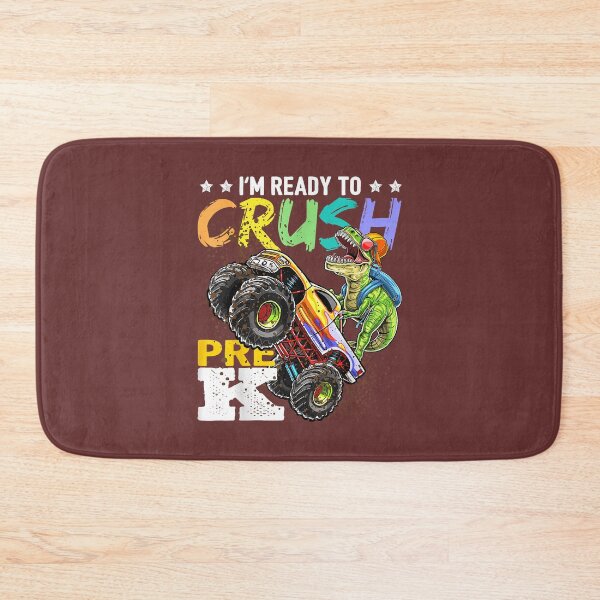 Item preview, Crush Pre-K Dinosaur Monster Truck Back to School Boy Gifts designed and sold by TESTTES.