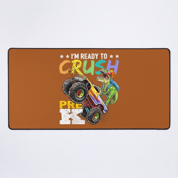 Item preview, Crush Pre-K Dinosaur Monster Truck Back to School Boy Gifts designed and sold by TESTTES.